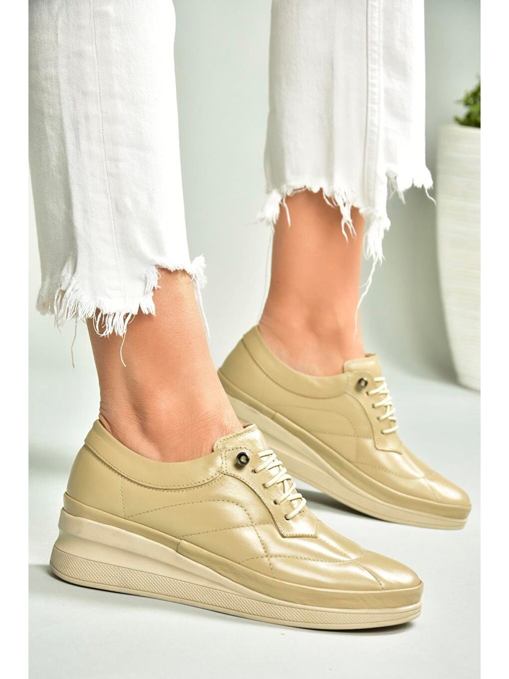 Bej Kadın Ayakkabı U5553013-1