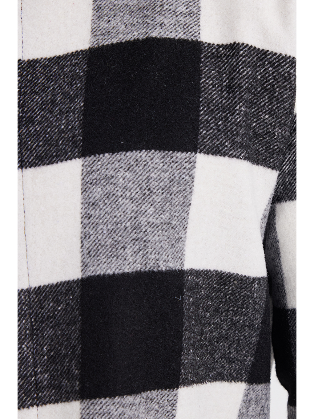 Karışık Erkek Slim Fit Dar Kesim Kareli Kışlık Oduncu Gömlek-4