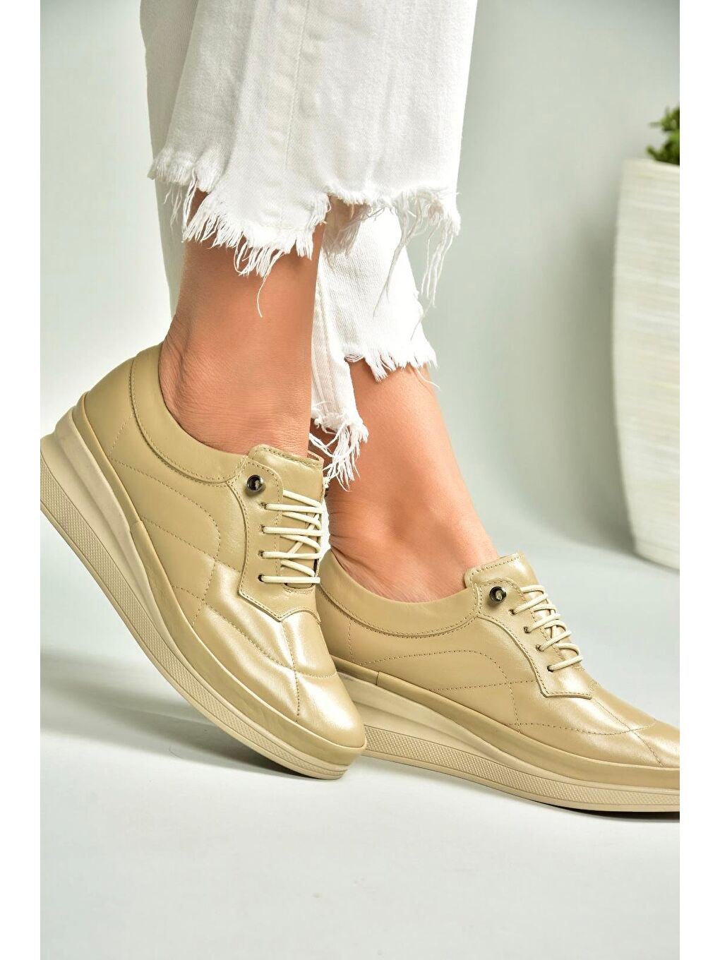 Bej Kadın Ayakkabı U5553013-2