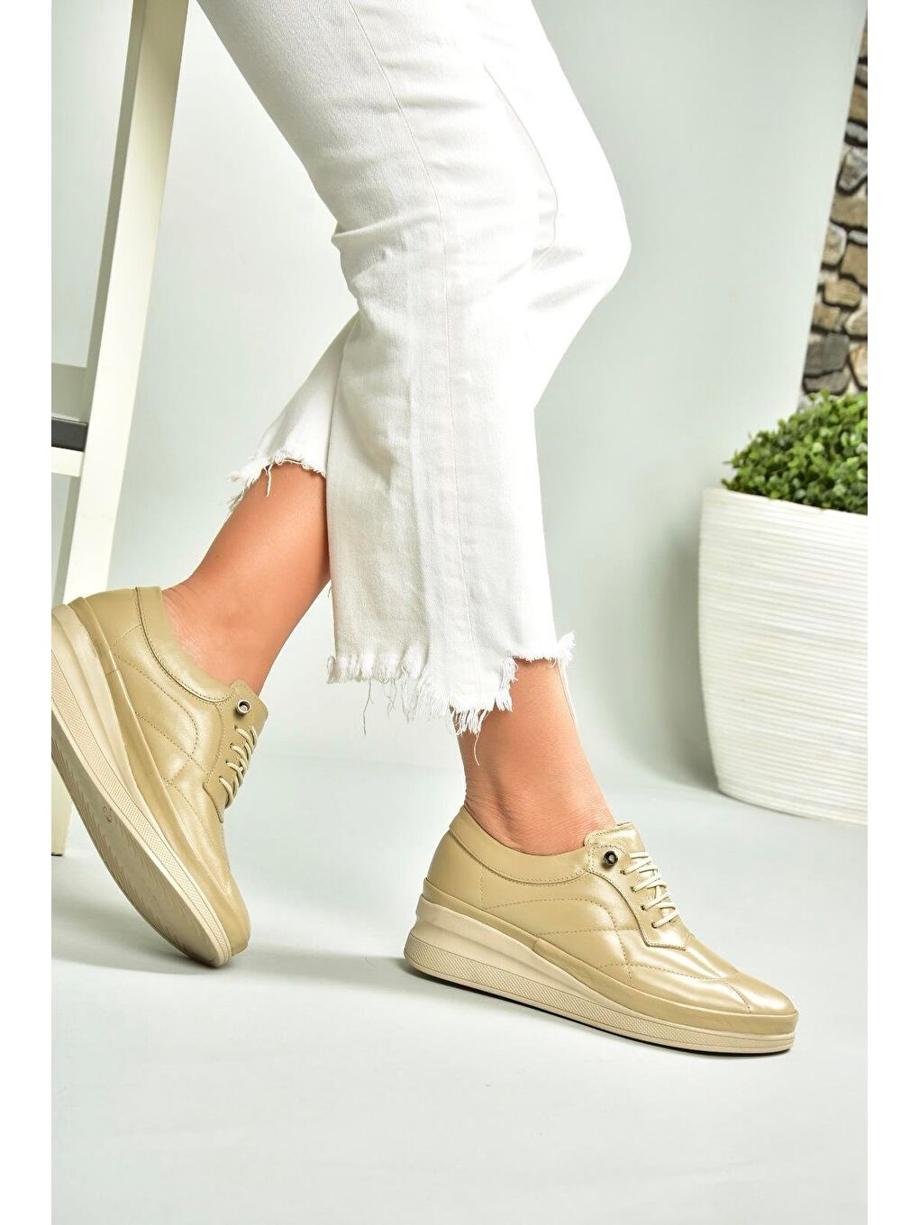 Bej Kadın Ayakkabı U5553013-3