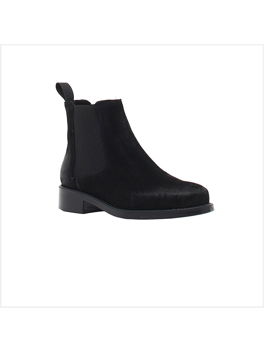 Siyah Kadın Bot 98A3 WAXY Ankle Boot Nero-1