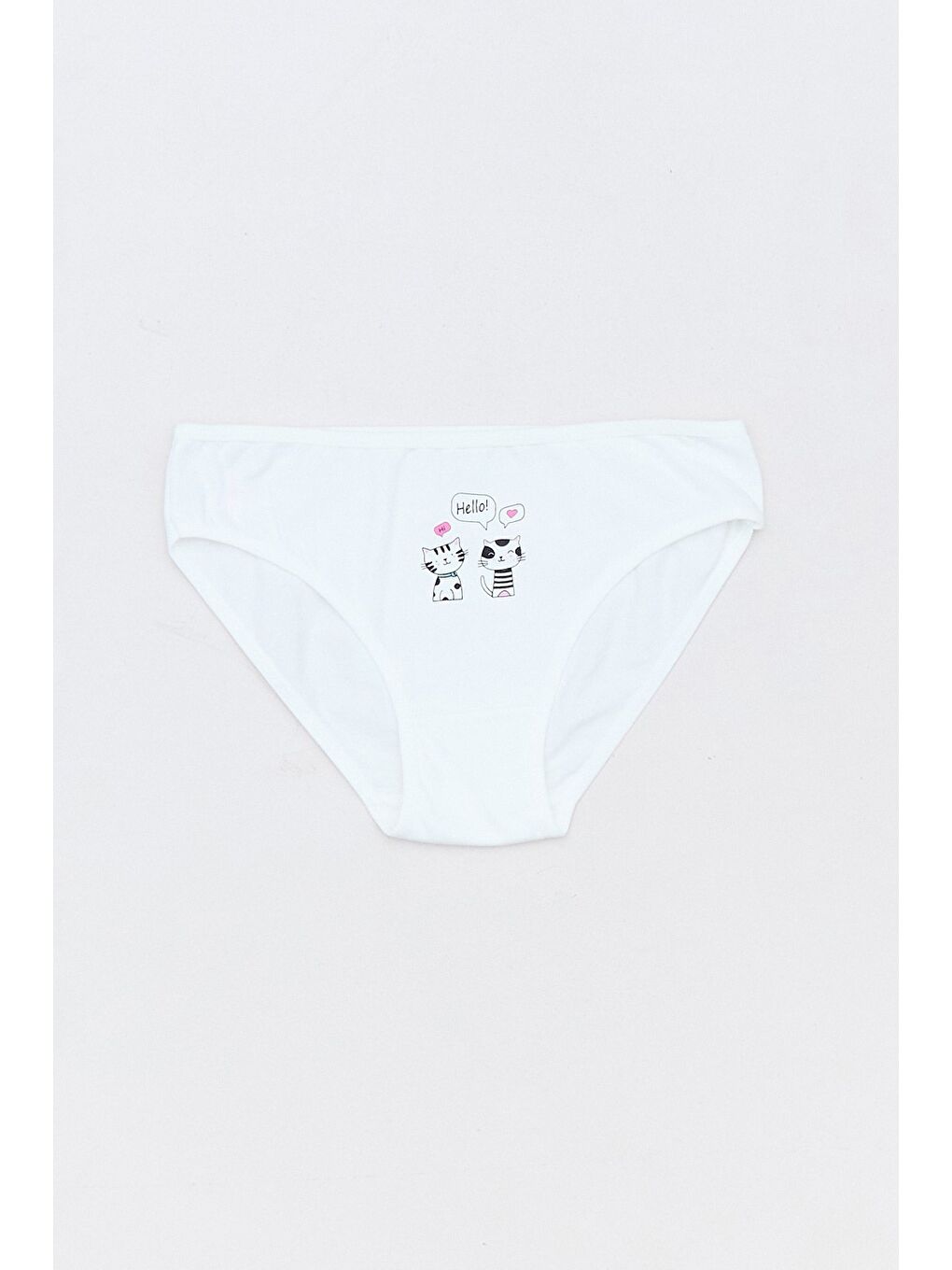 Pembe Panda Baskılı 3 Lü Kız Çocuk Külot-2