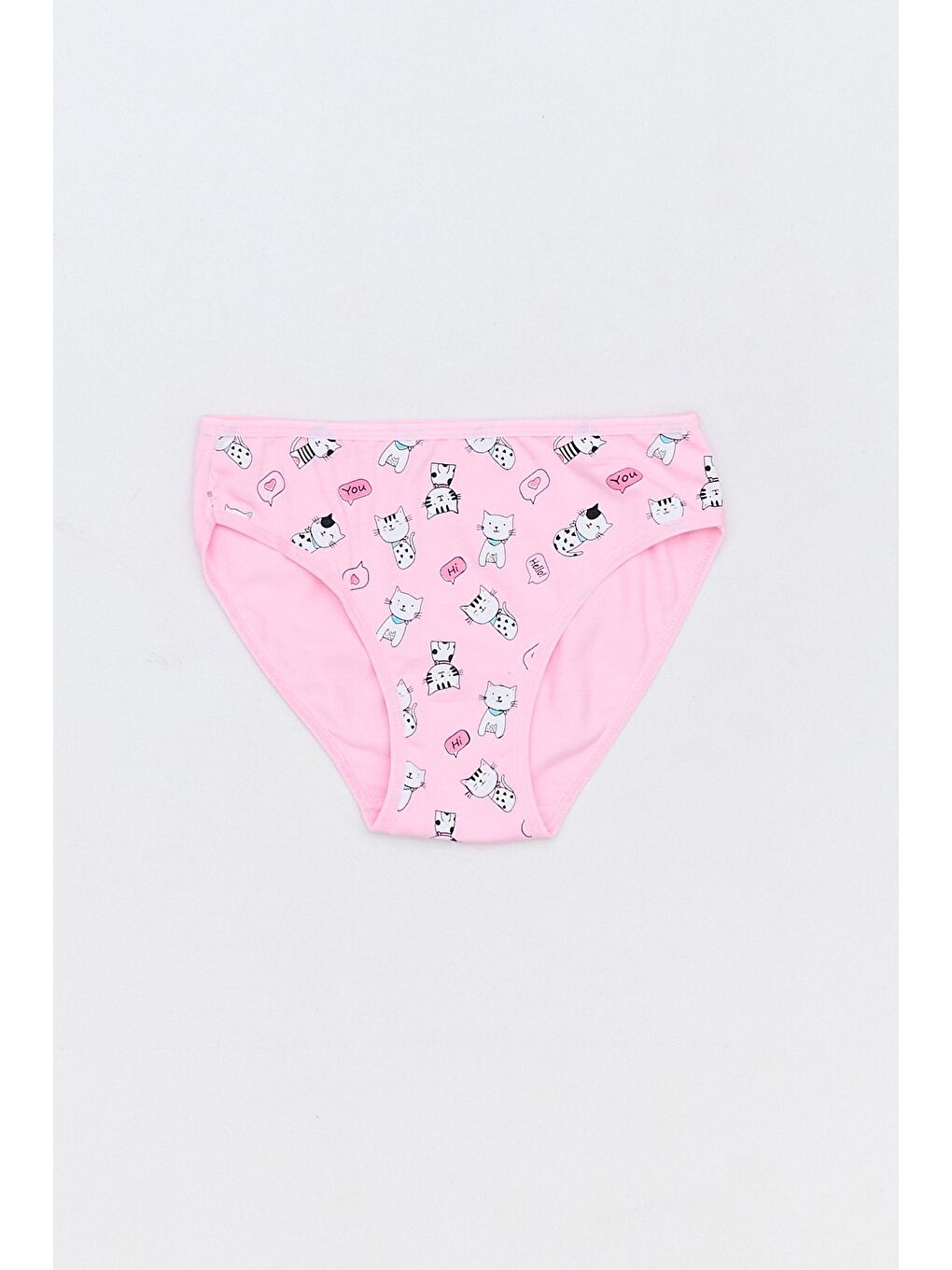 Pembe Panda Baskılı 3 Lü Kız Çocuk Külot-3