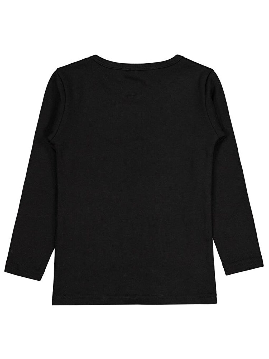 Siyah Erkek Çocuk Termal 3-7 Yaş Sweatshirt-1