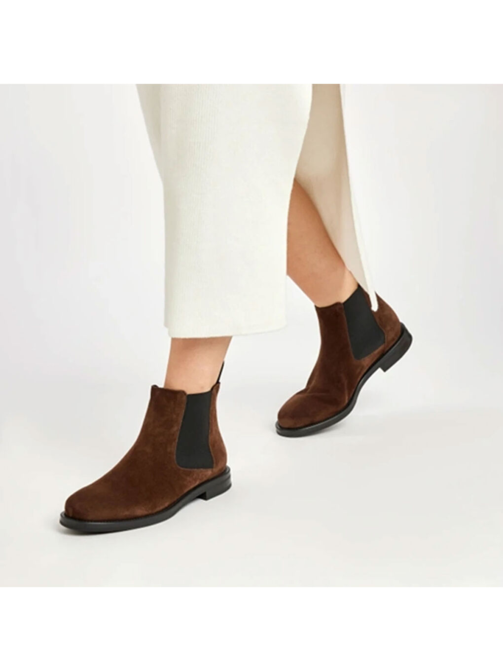 Kahverengi Kadın Bot 98C3 WAXY Cacao (dark brown)-5