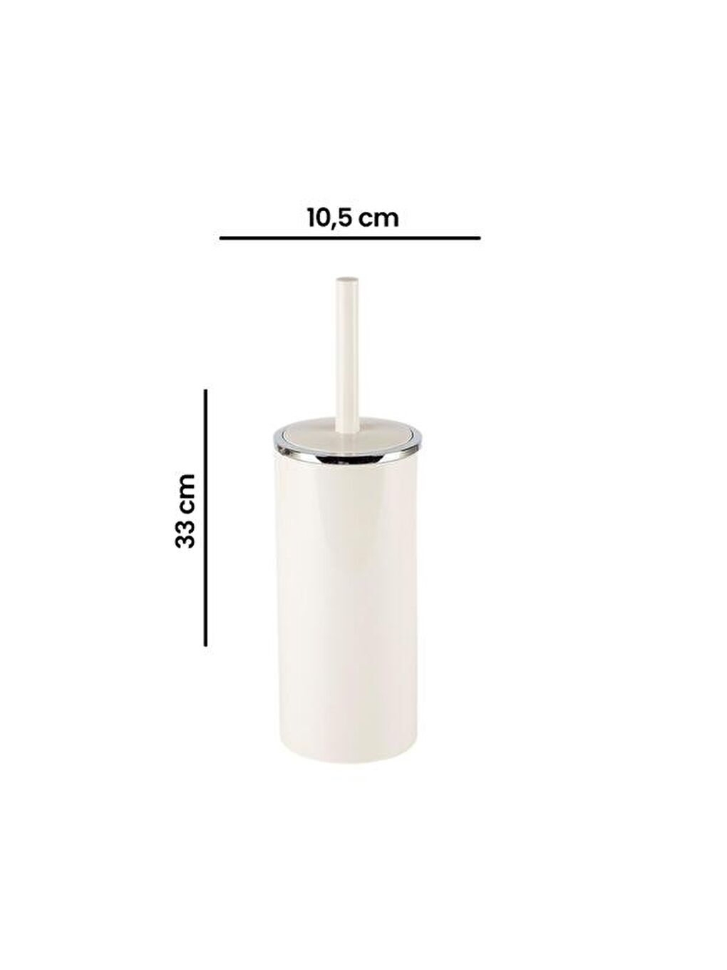 Lenox Tuvalet Fırçası - Bej-2