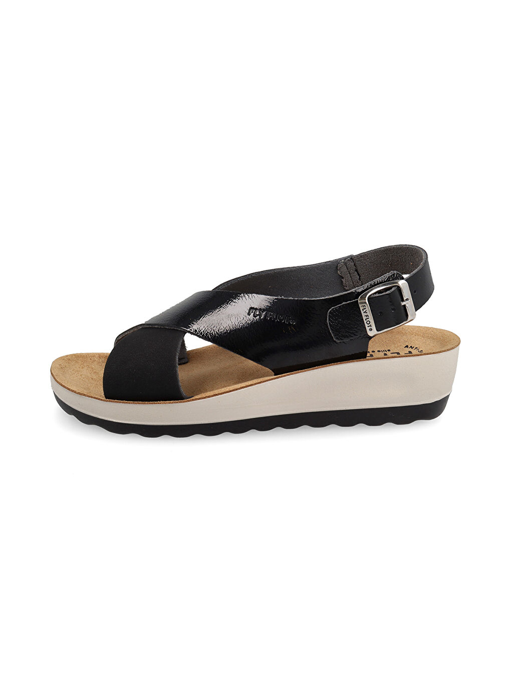 Siyah Kadın Sandalet 42 G61 3C Sandal TRENDY 6403-Black-1
