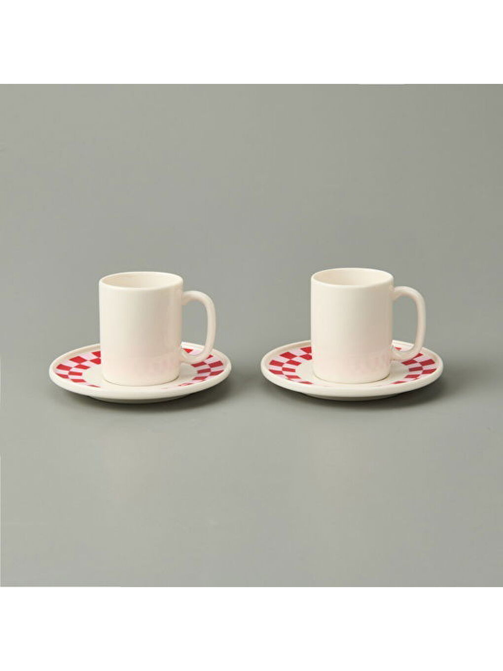 Kitchen Love 4 Parça Kahve Fincan Takımı - Pembe / Beyaz-5