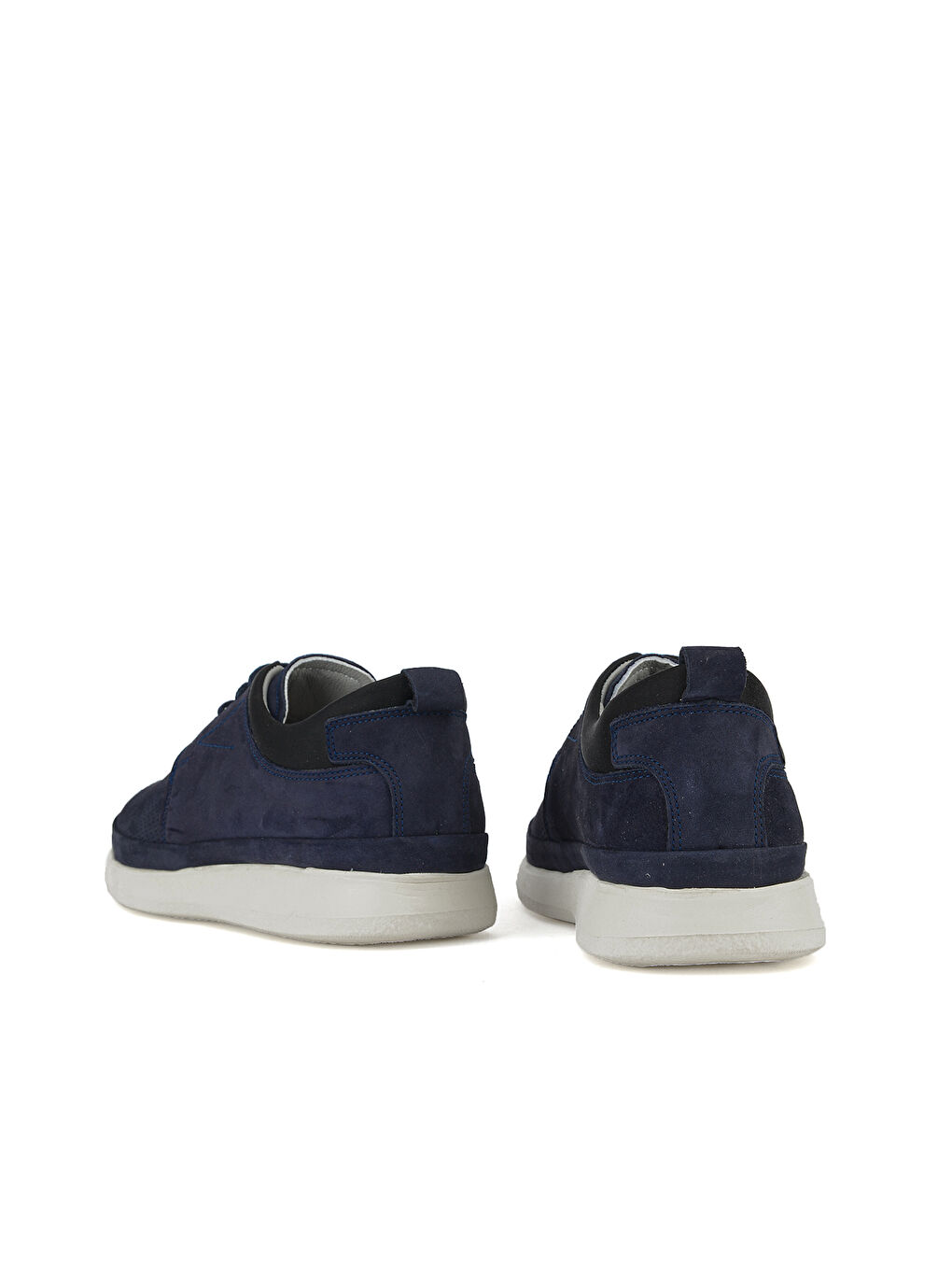 Erkek Hakiki Deri Konfor Ayakkabı 1611002Z26102 Lacivert-2