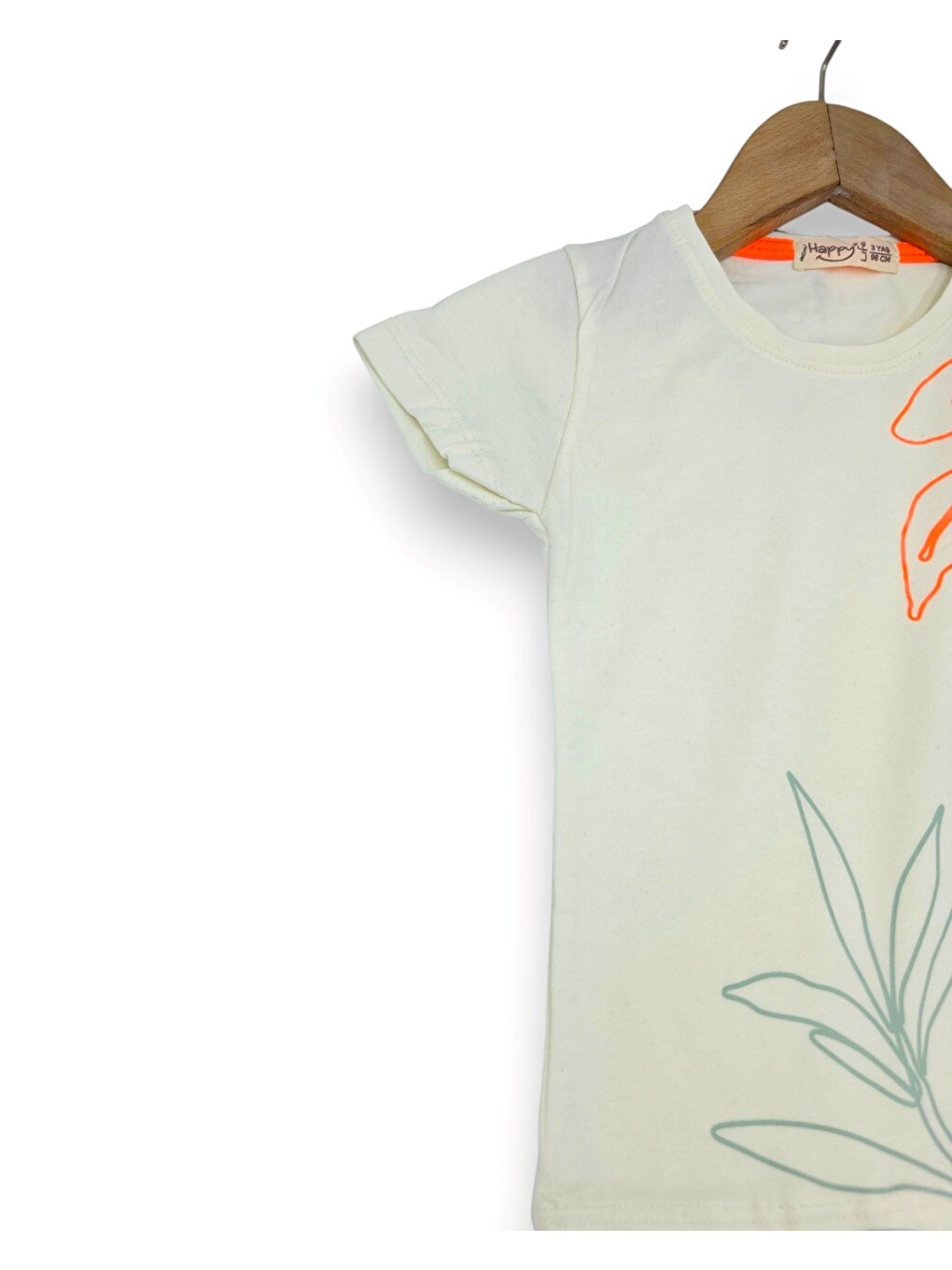 Yeşil Kız Çocuk Yazlık 2-3-4-5-6 Yaş Pantolunlu T-shirtlü 2'li Yazlık Takım-2