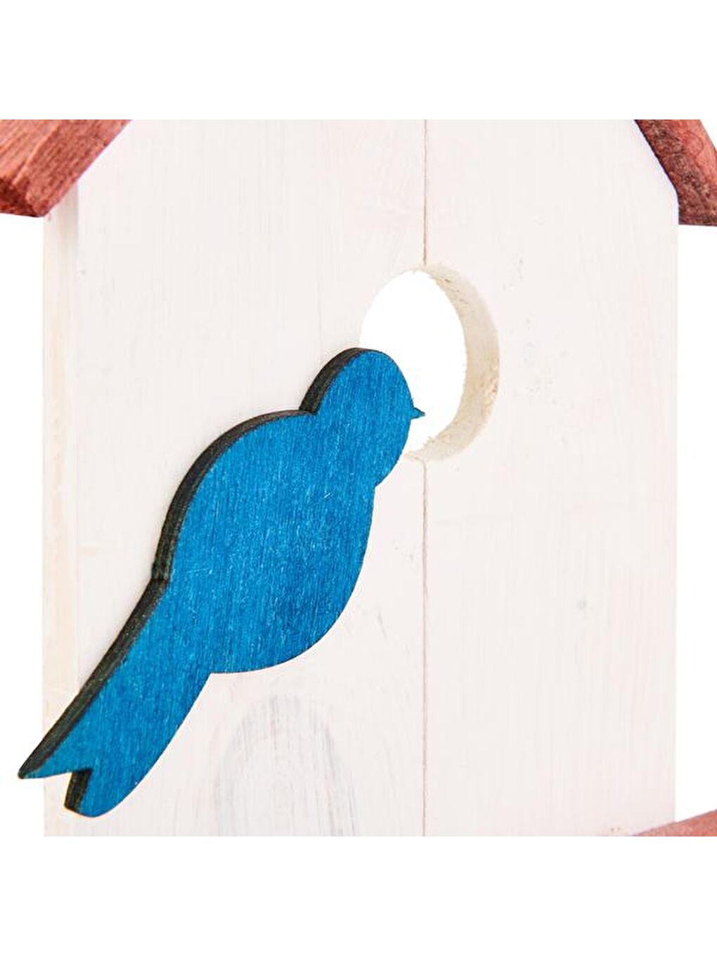 Karışık Kuş Yuvası Desenli Anahtar Kutusu - Renkli - 20x33 cm-1