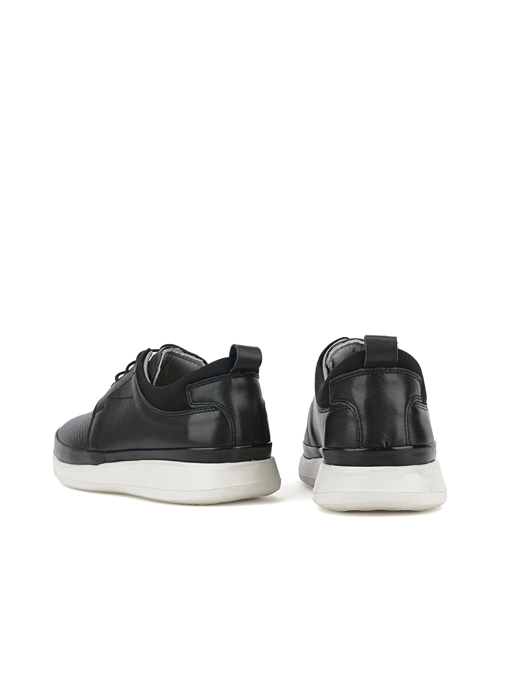 Erkek Hakiki Deri Konfor Ayakkabı 1611002Z2610 Siyah-2