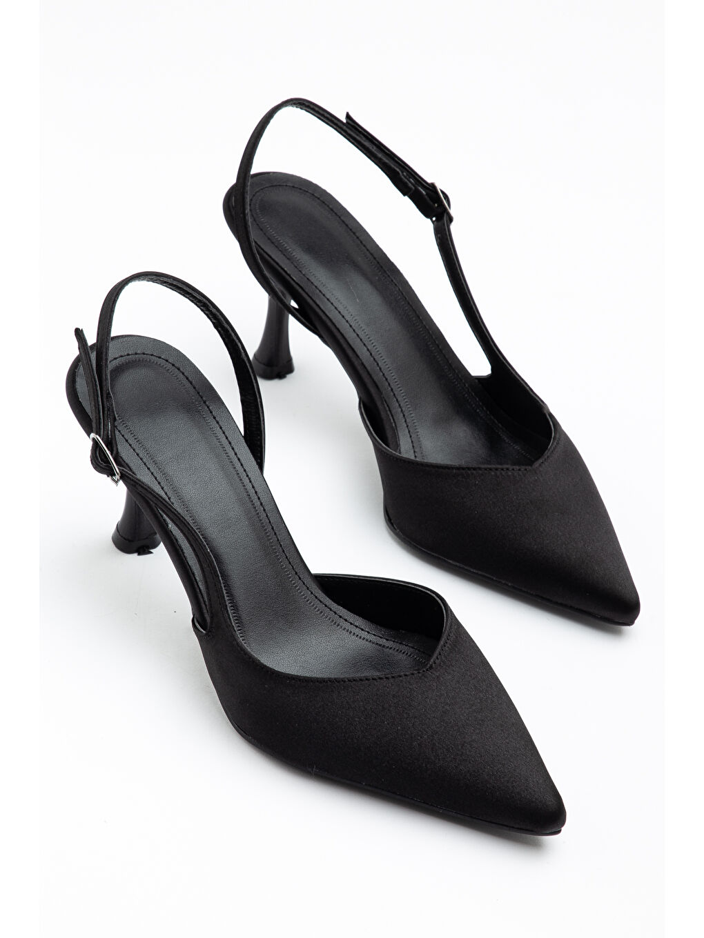 Siyah Rives Günlük Ortopedik Kadın Klasik Topuklu Ayakkabı