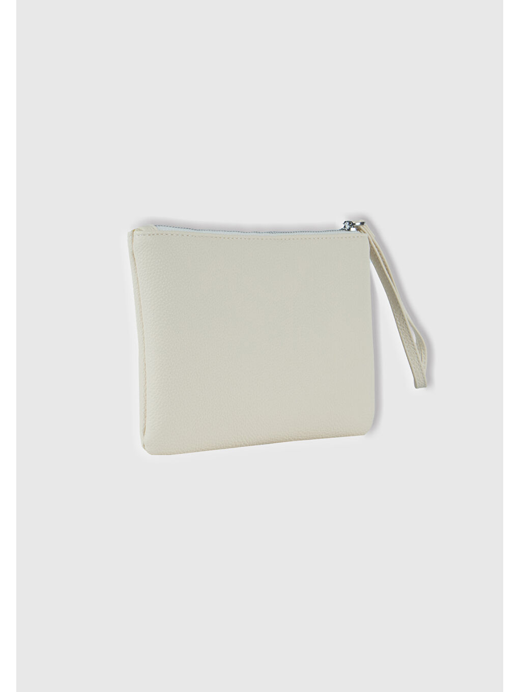 Ekru Unisex Krem Clutch Çanta-1