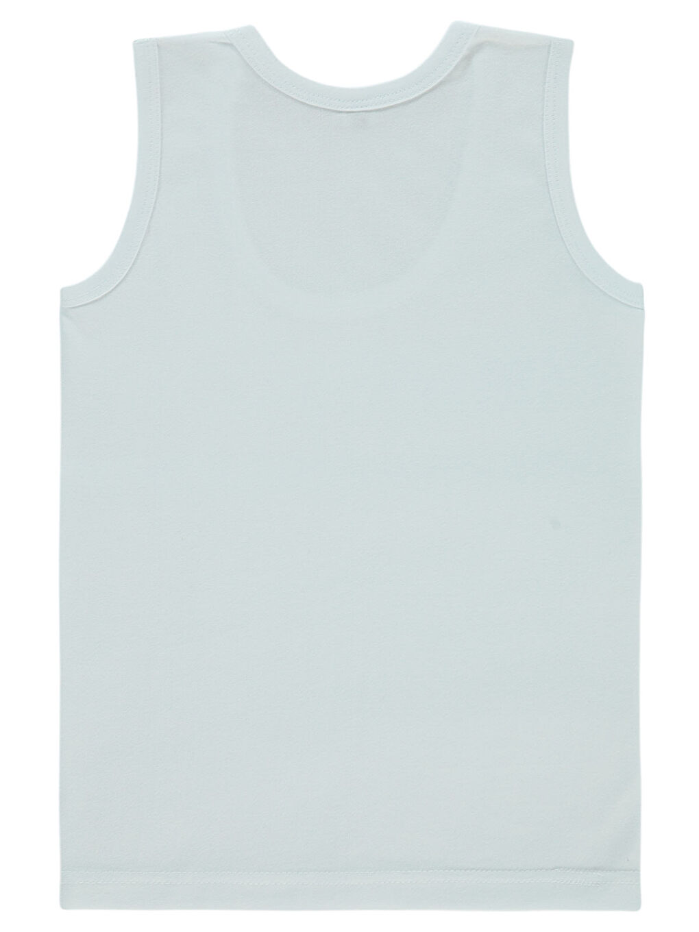 Boys Erkek Çocuk Atlet 2-12 Yaş Beyaz-1