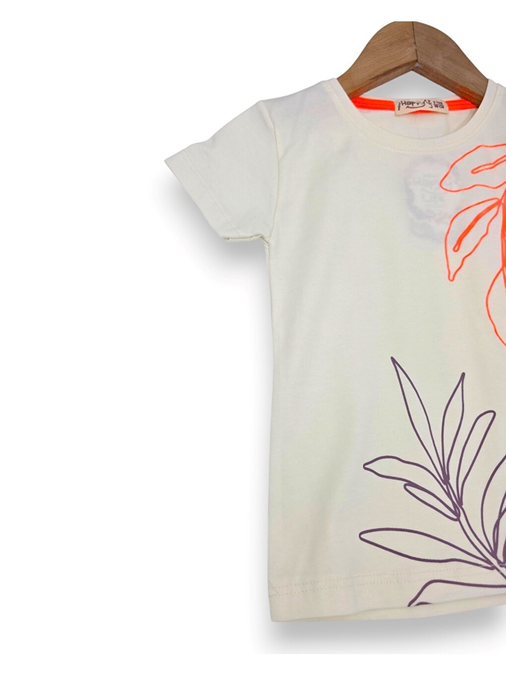 Pembe Kız Çocuk Yazlık 2-3-4-5-6 Yaş Pantolunlu T-shirtlü 2'li Yazlık Takım-2