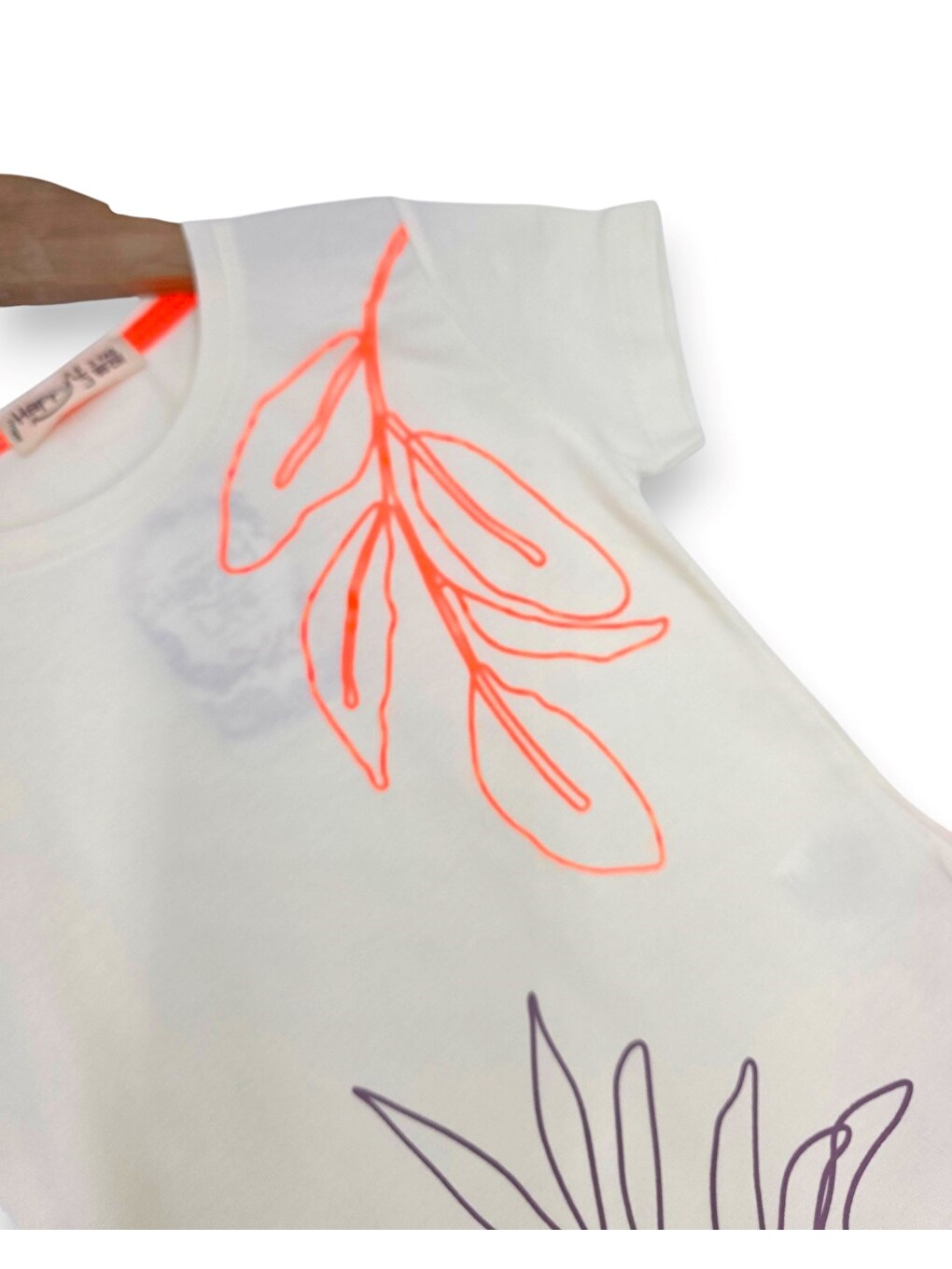 Pembe Kız Çocuk Yazlık 2-3-4-5-6 Yaş Pantolunlu T-shirtlü 2'li Yazlık Takım-3