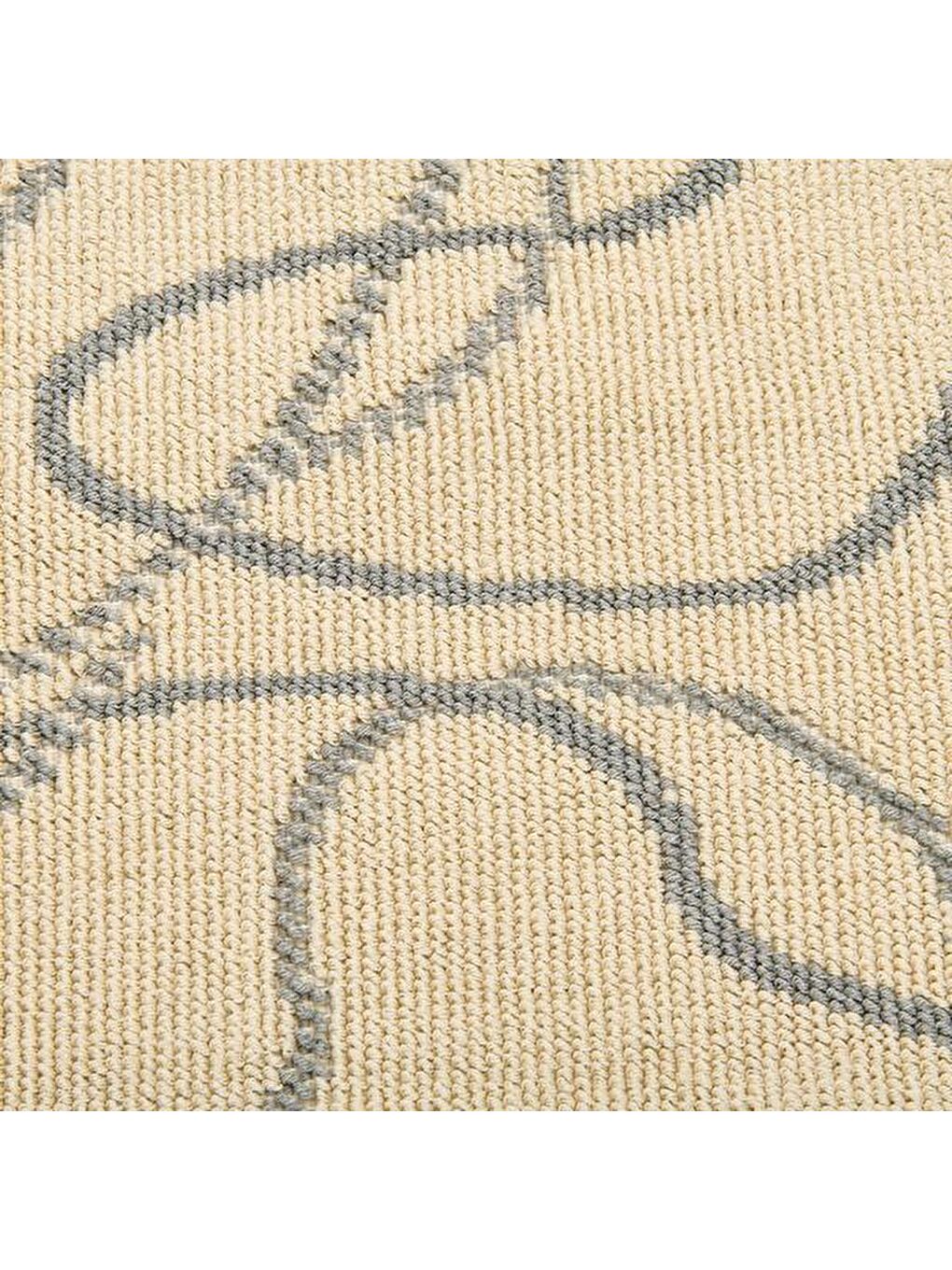 Evidea Soft Vonal 2'li Banyo Paspası - Bej - 60x100 cm + 50x60 cm - 2