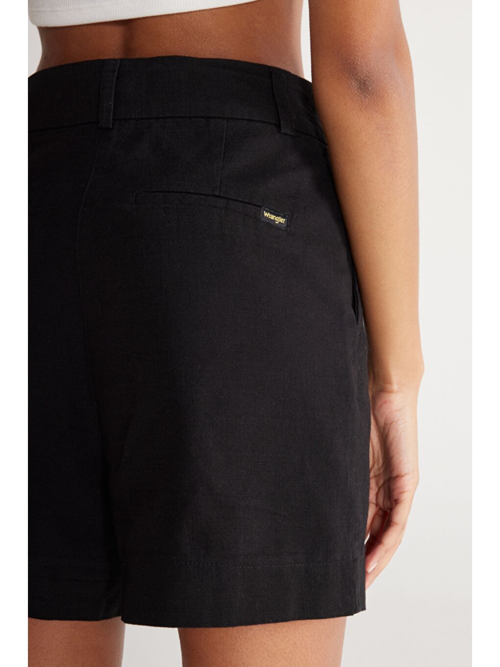 Regular Fit Normal Kesim %100 Pamuk Normal Bel Siyah Şort-5