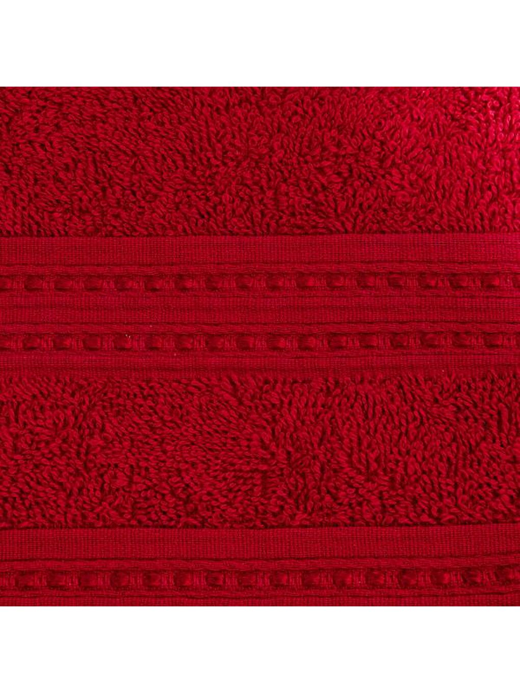 Soft Lapa Yüz Havlusu - Bordo - 50x90 cm-1