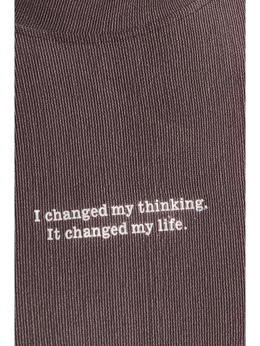 Bej Erkek Standart Fit Pamuklu Jakarlı Baskılı Bisiklet Yaka Beli Bağcıklı Mor Şort Takım-2