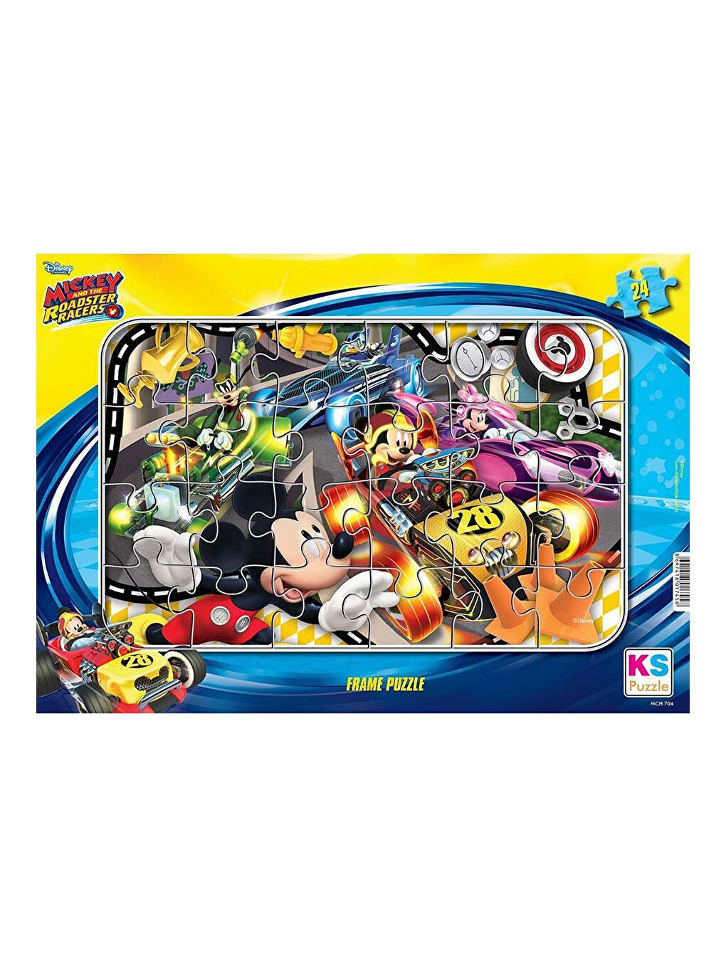 Mickey Mause Puzzle Frame Puzzle 24 Parça Mch704