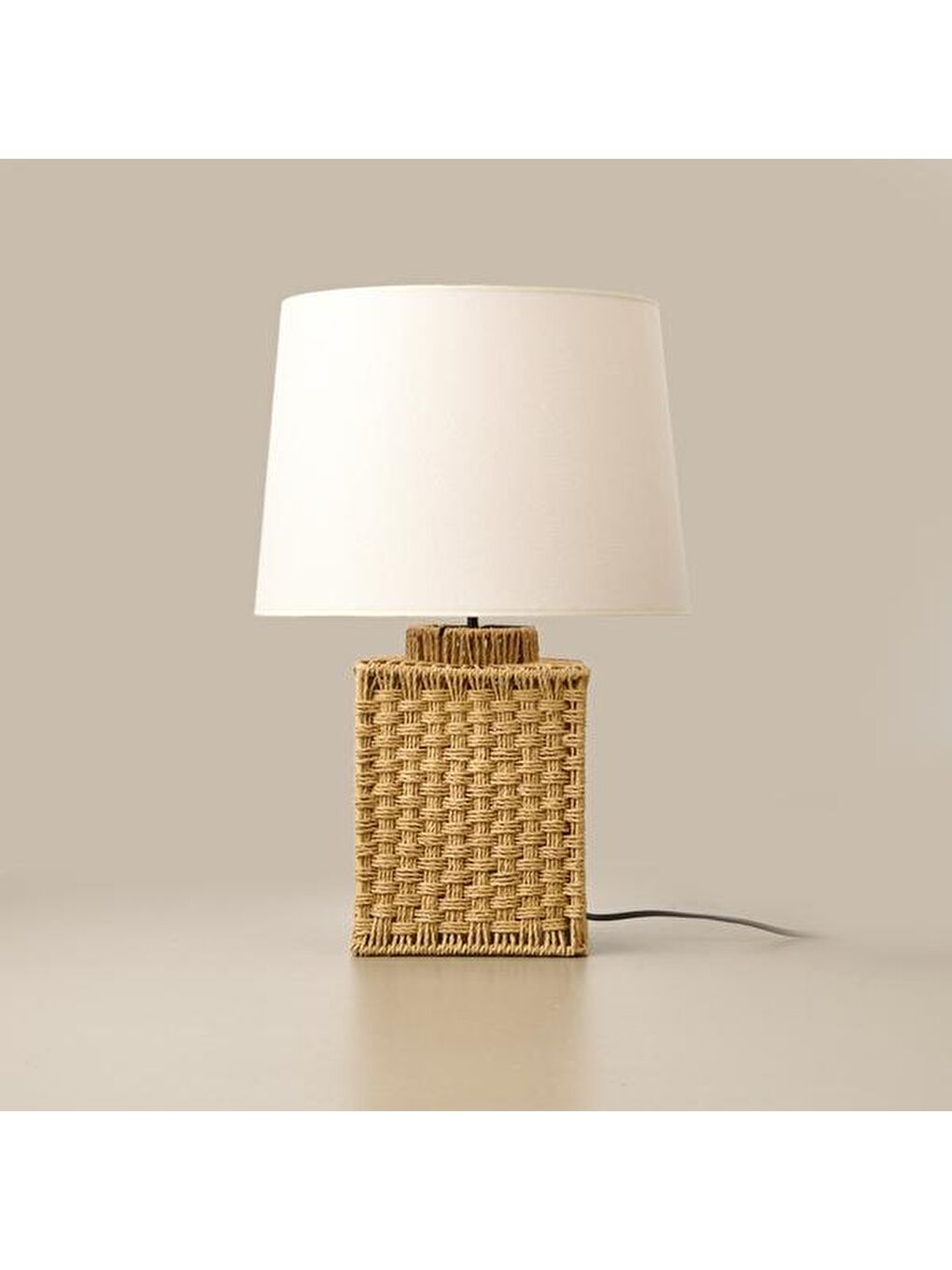 Lighting Pario Abajur - Kahverengi / Beyaz - 50x30 cm-3