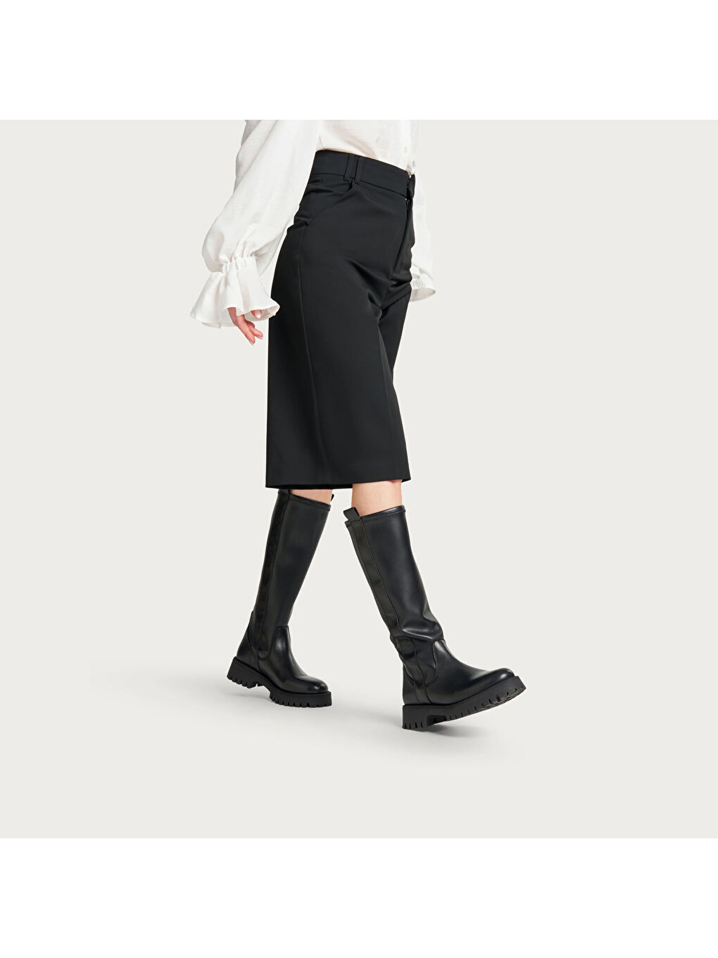 Kadın Siyah Çizme 56L5 RIOtech NERO (black)-4