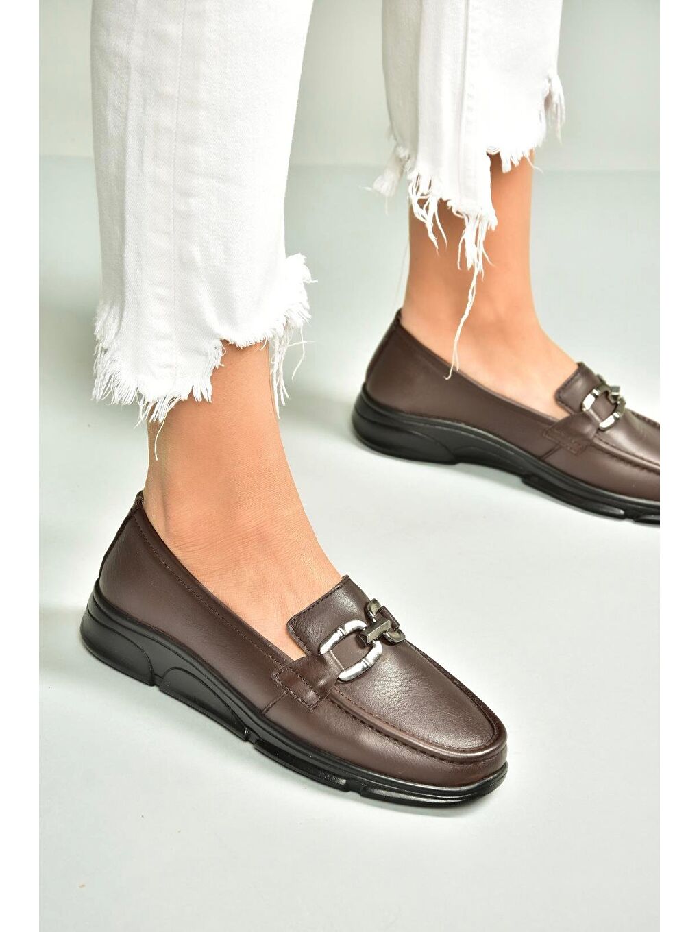 Kahverengi Kadın Ayakkabı T5550814-3