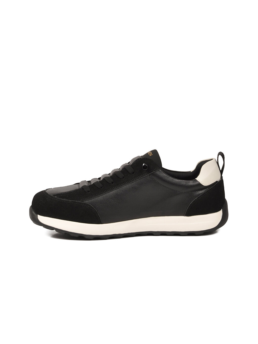 Siyah Bağcıklı Hafif Erkek Casual Ayakkabı 26Y516 M-3