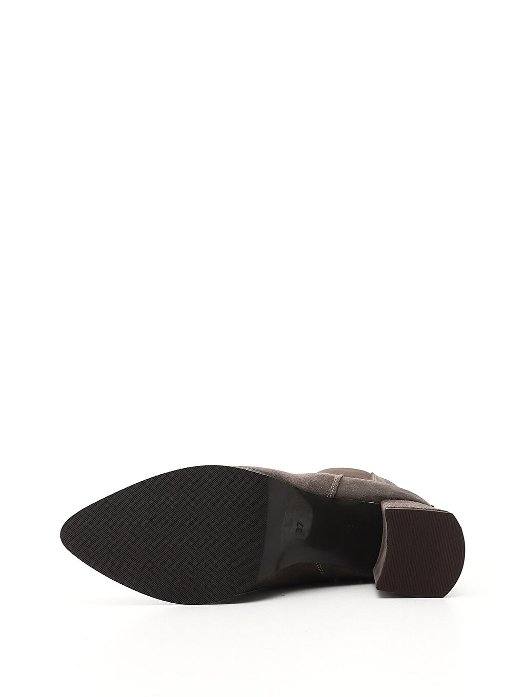 Kahverengi Kadın AÇIK VİZON Fermuarlı Sivri Burun Hakiki Deri Chelsea Bot-3