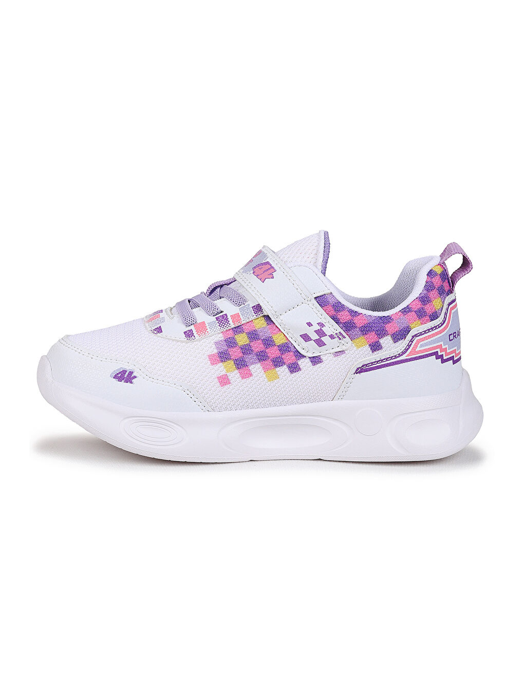 Beyaz Jenks Craft Cırtlı Kız Çocuk Spor Ayakkabı-5