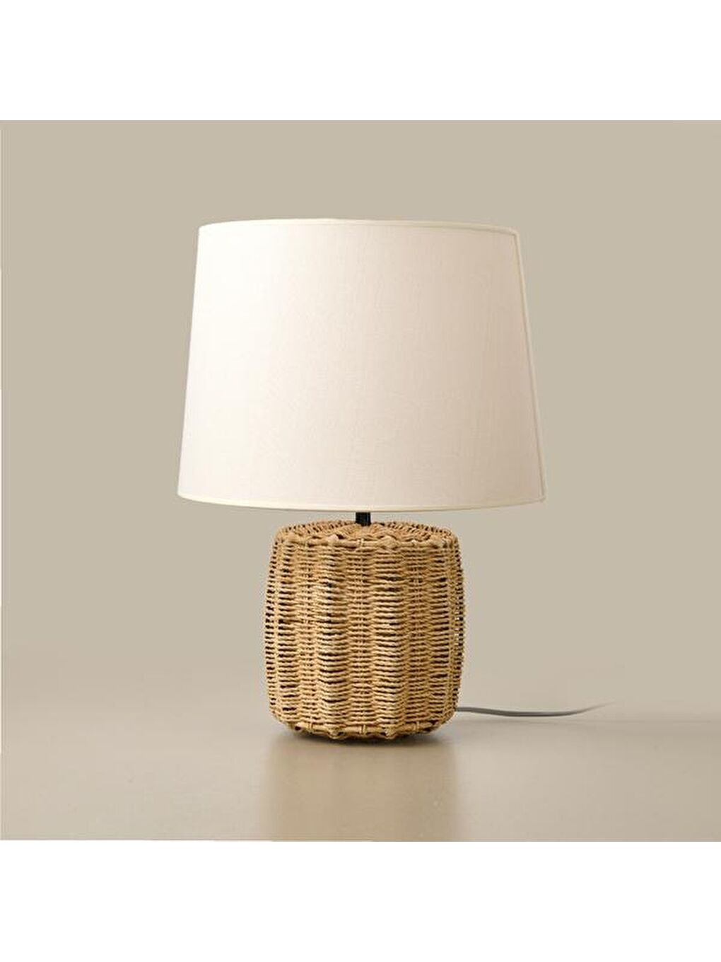 Lighting Santo Abajur - Kahverengi / Beyaz - 45x30 cm-2