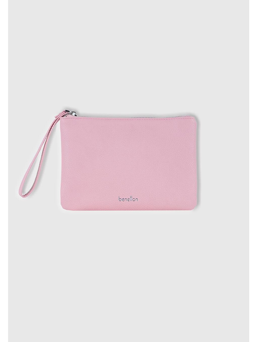 Unisex Pembe Clutch Çanta