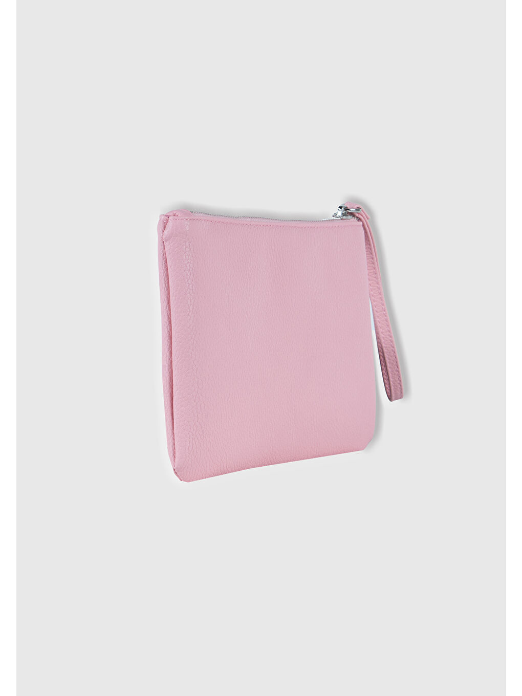 Unisex Pembe Clutch Çanta-1