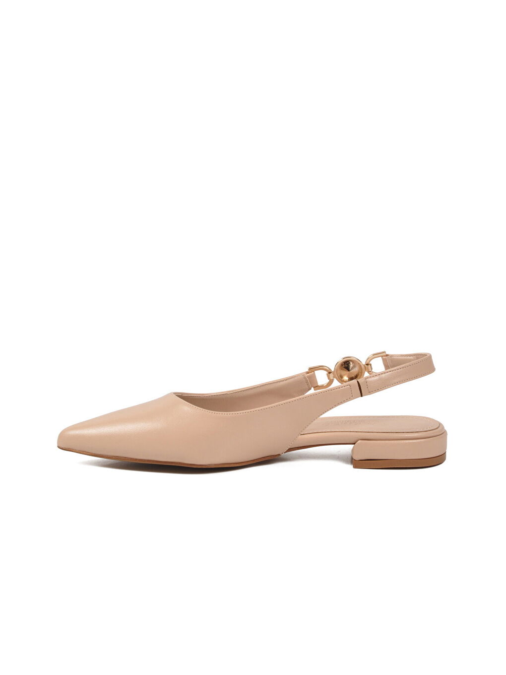 Bej Hafif Kadın Babet Ayakkabı 312573 Z-3