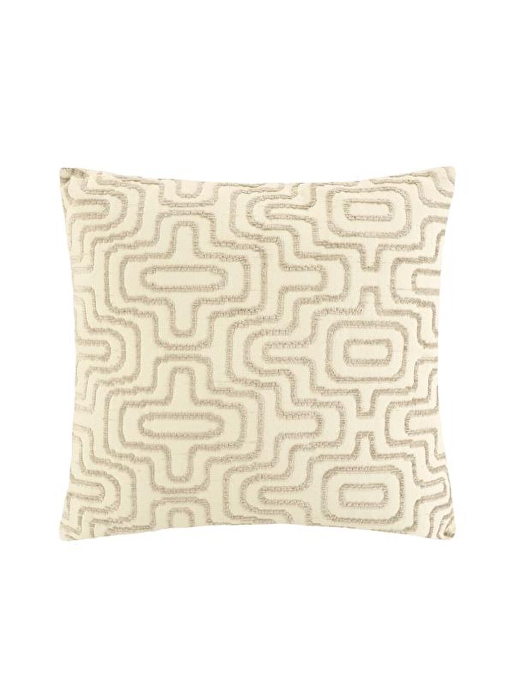 Soft Hugis Kırlent - Bej - 43x43 cm-1