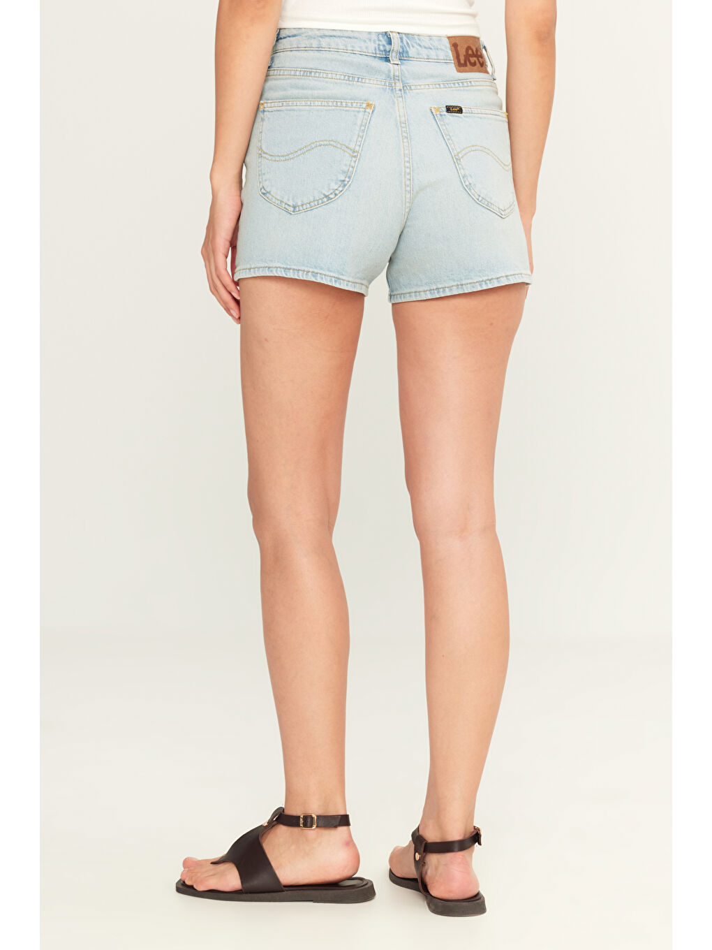 Mavi Carol Straight Fit Düz Kesim Yüksek Bel Bol Paça Esnek Jean Jean Şort-3