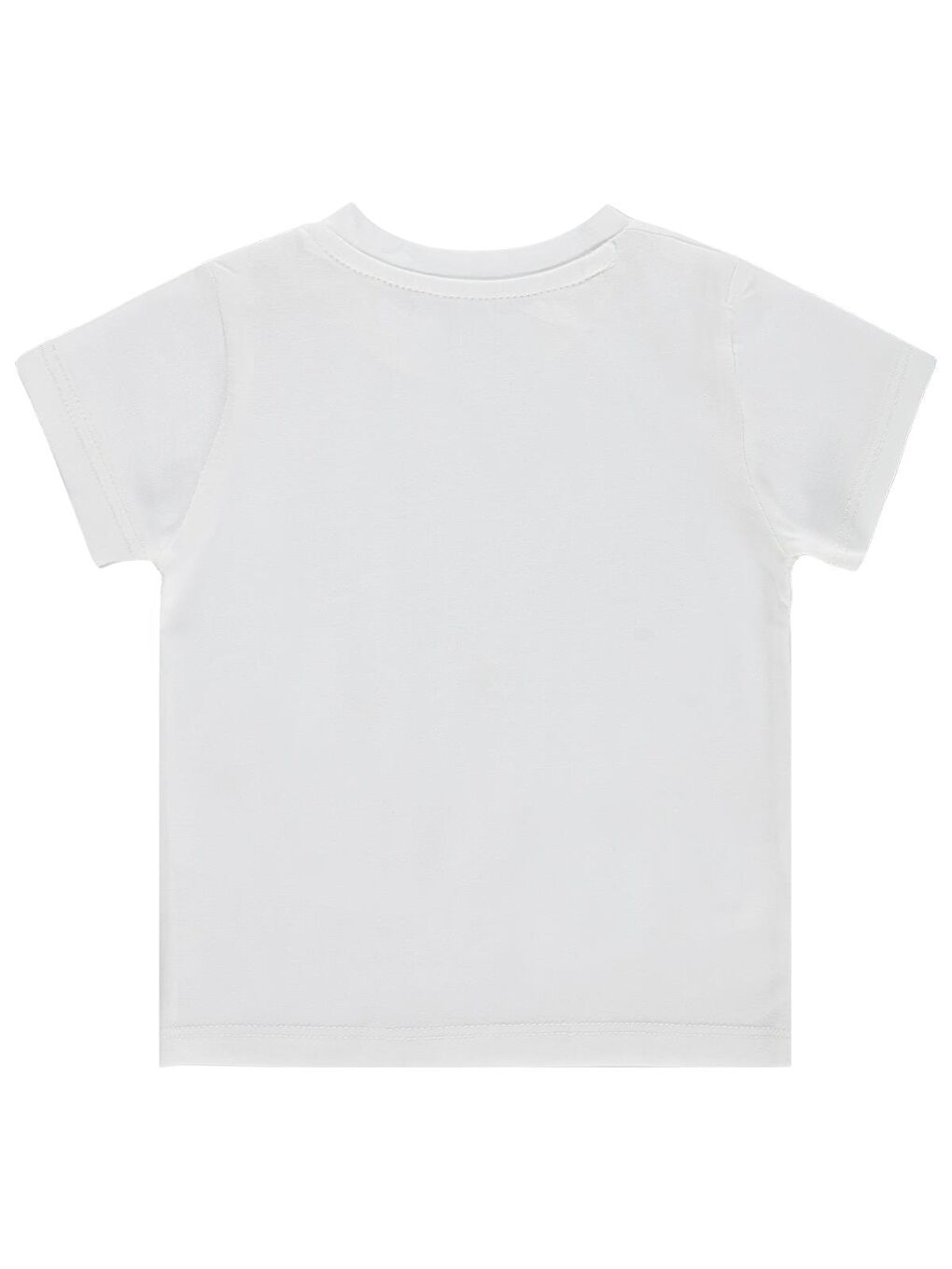 Baby Balık Nakışlı 6-18 Ay Tişört - Ekru-1