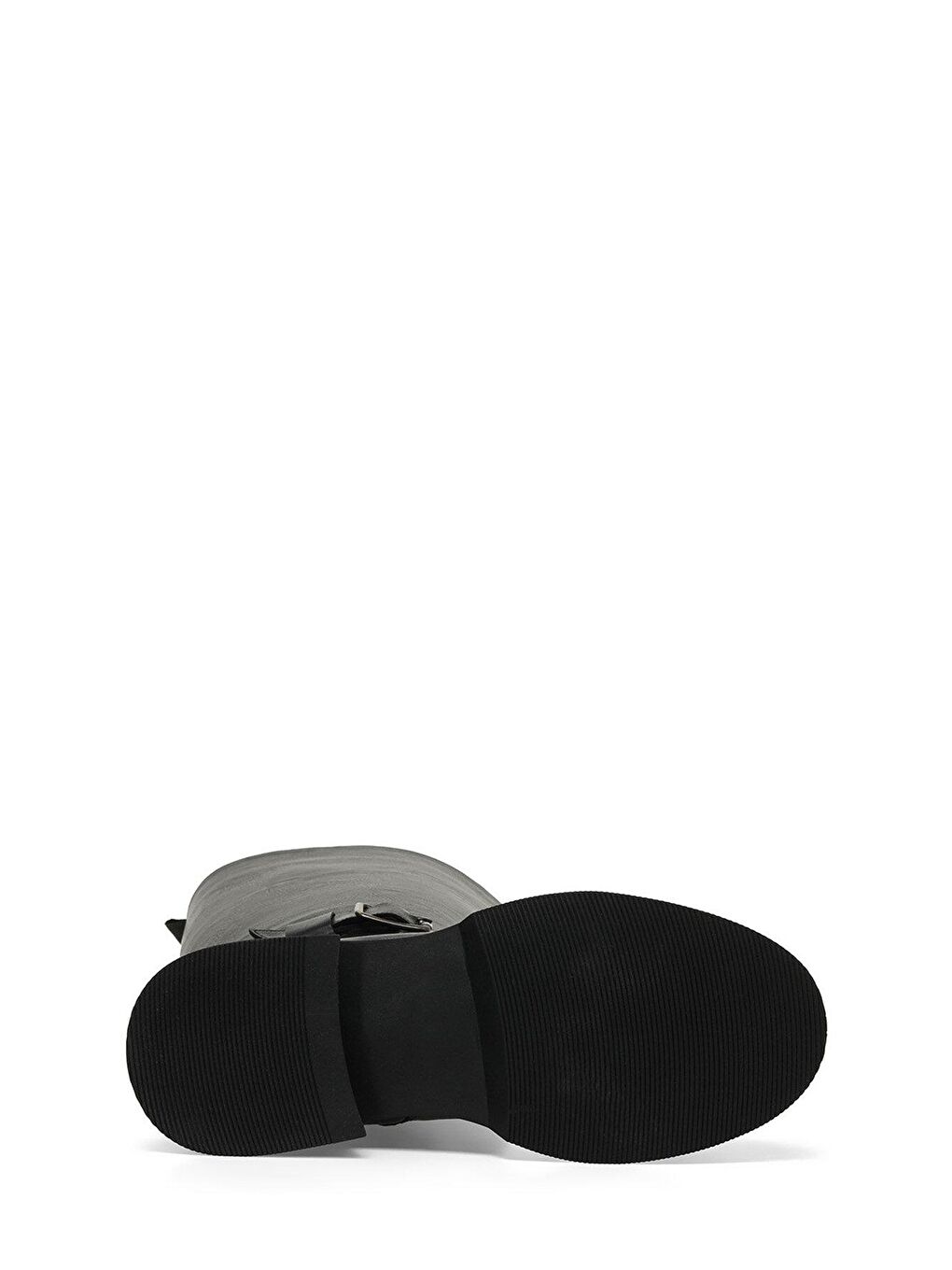 DW23020 3PR Siyah Kadın Düz Çizme-4