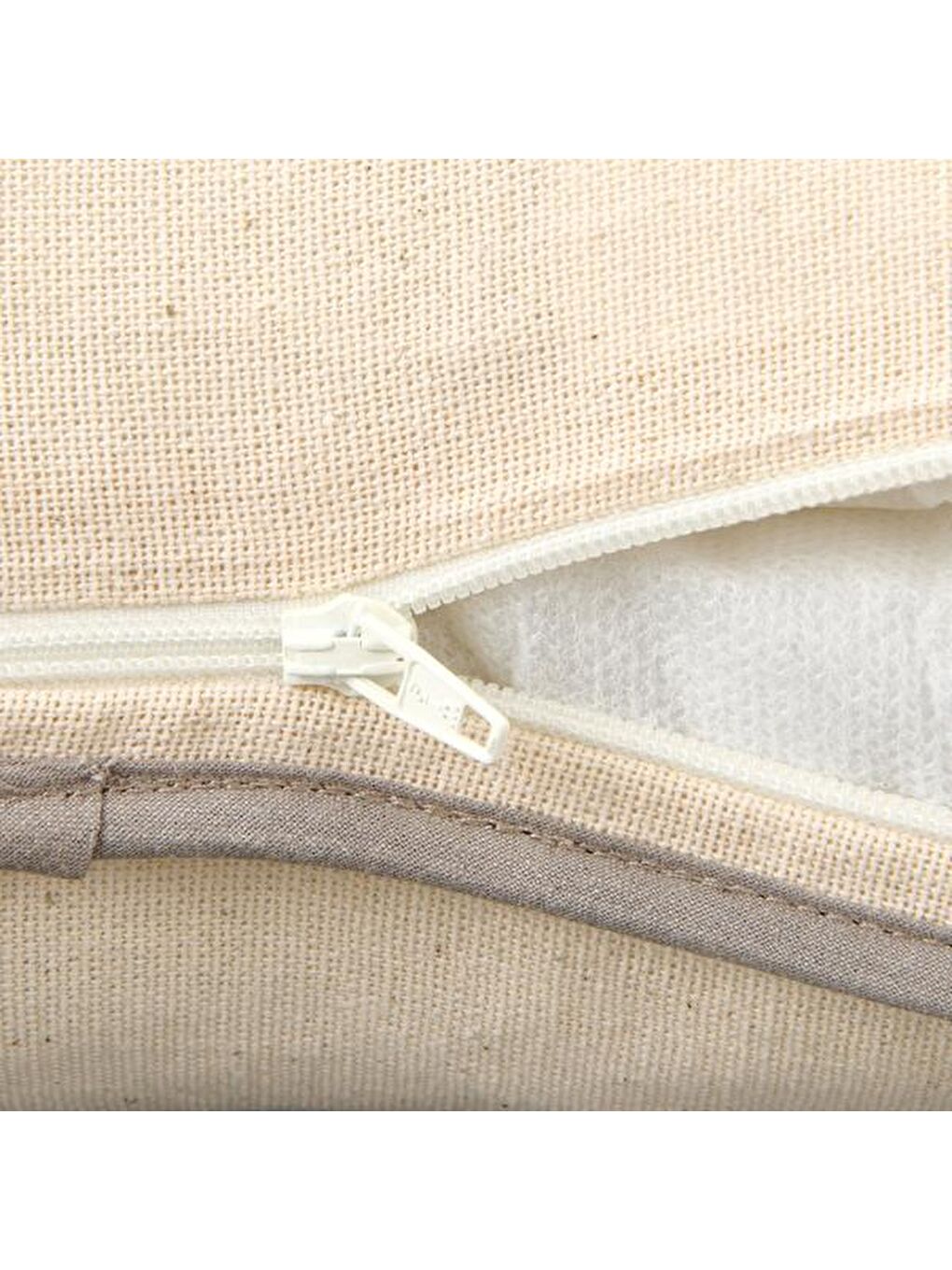 Soft Fiore Kırlent - Ekru - 40x40 cm-3