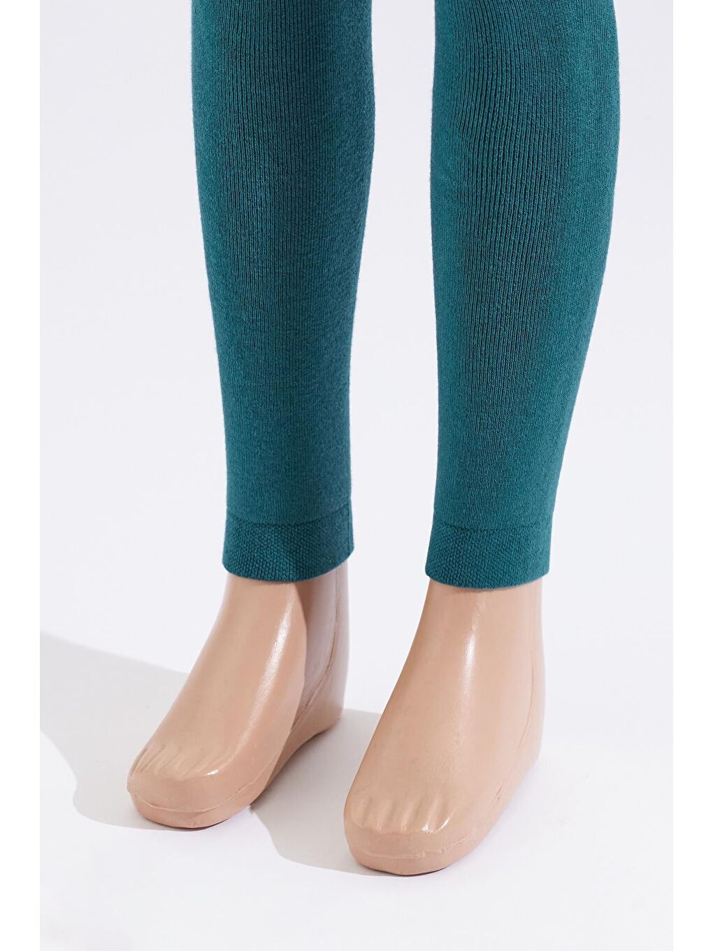 İçi Havlu Çocuk Tayt Koyu Yeşil