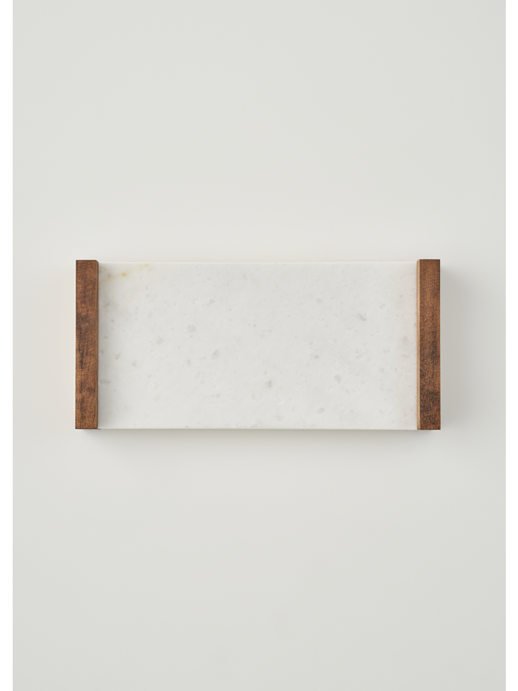 Bej Olmo Mermer Dekoratif Tepsi Naturel (15x30 Cm)-1