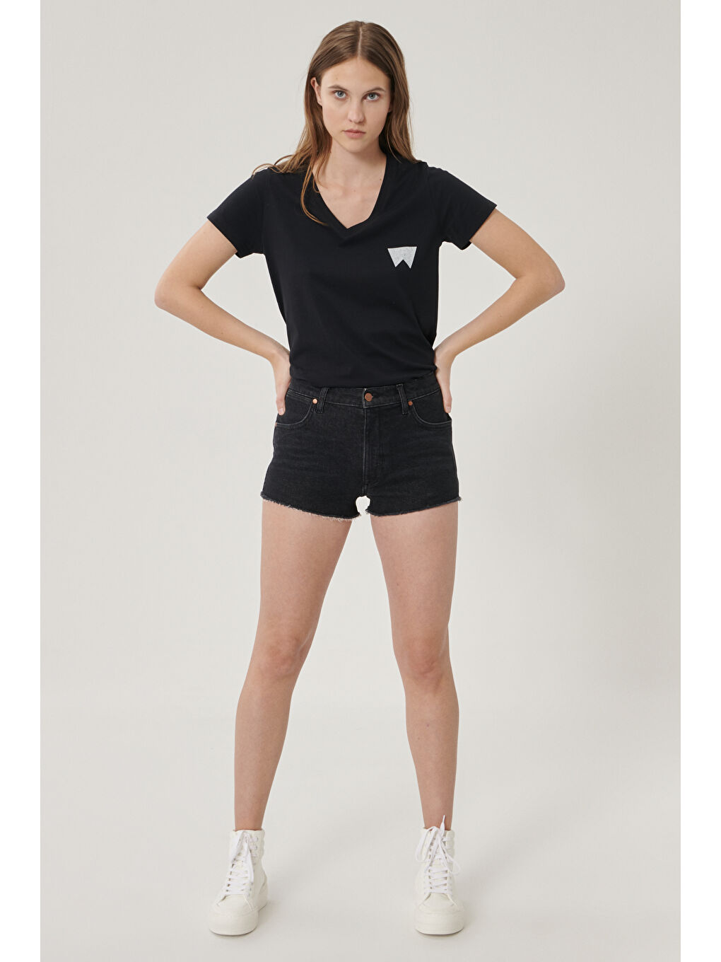 Siyah Denim Jean Şort