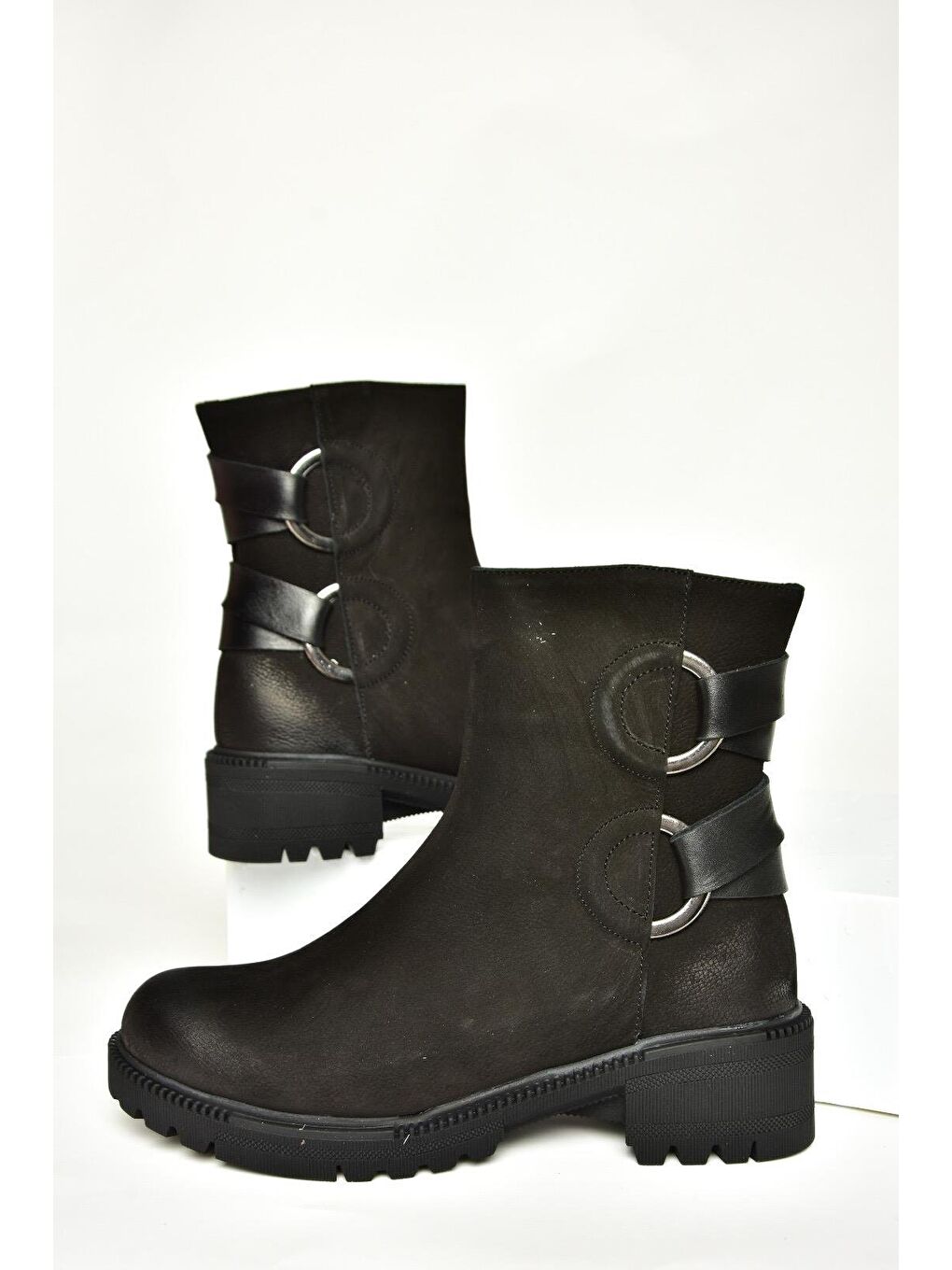 T6540471 Siyah Kadın Bot-4