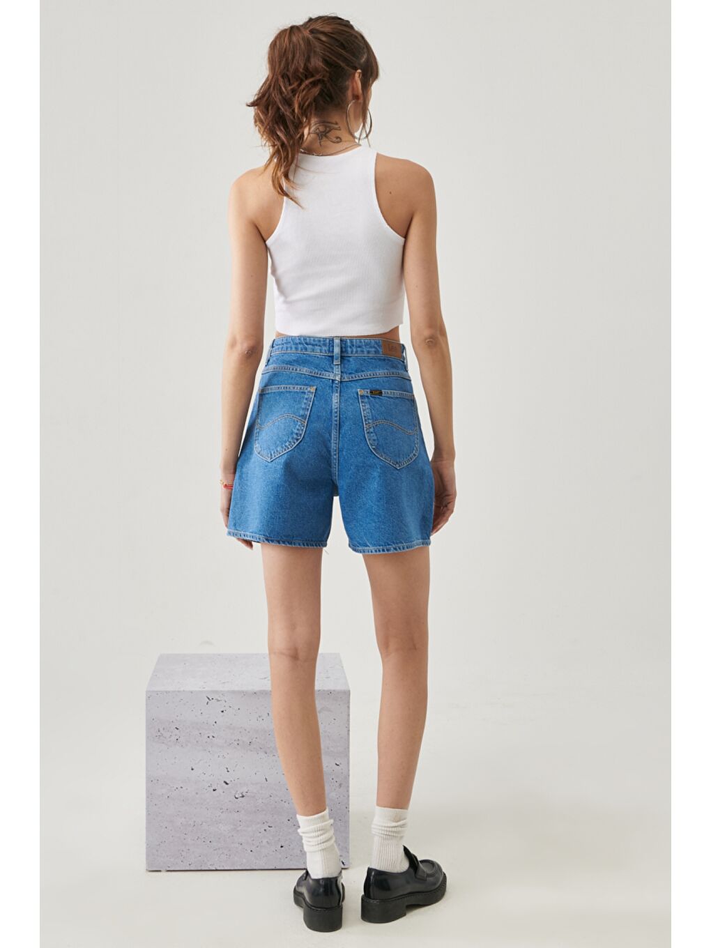 Mavi Stella Regular Fit Rahat Kesim %100 Pamuk 5 Cep Jean Şort-7