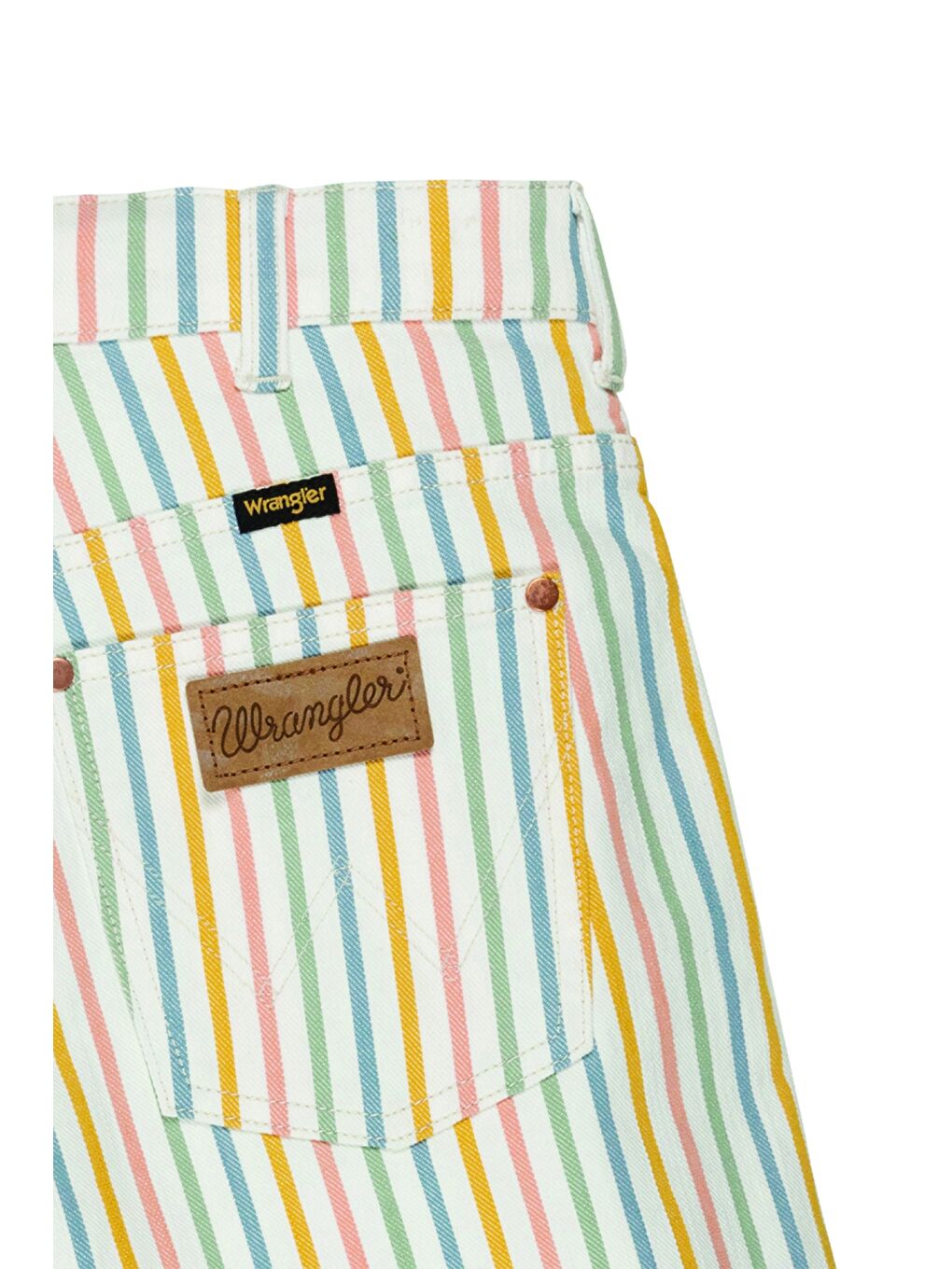 Beyaz Regular Fit Rahat Kesim Esnek Jean Şort-7