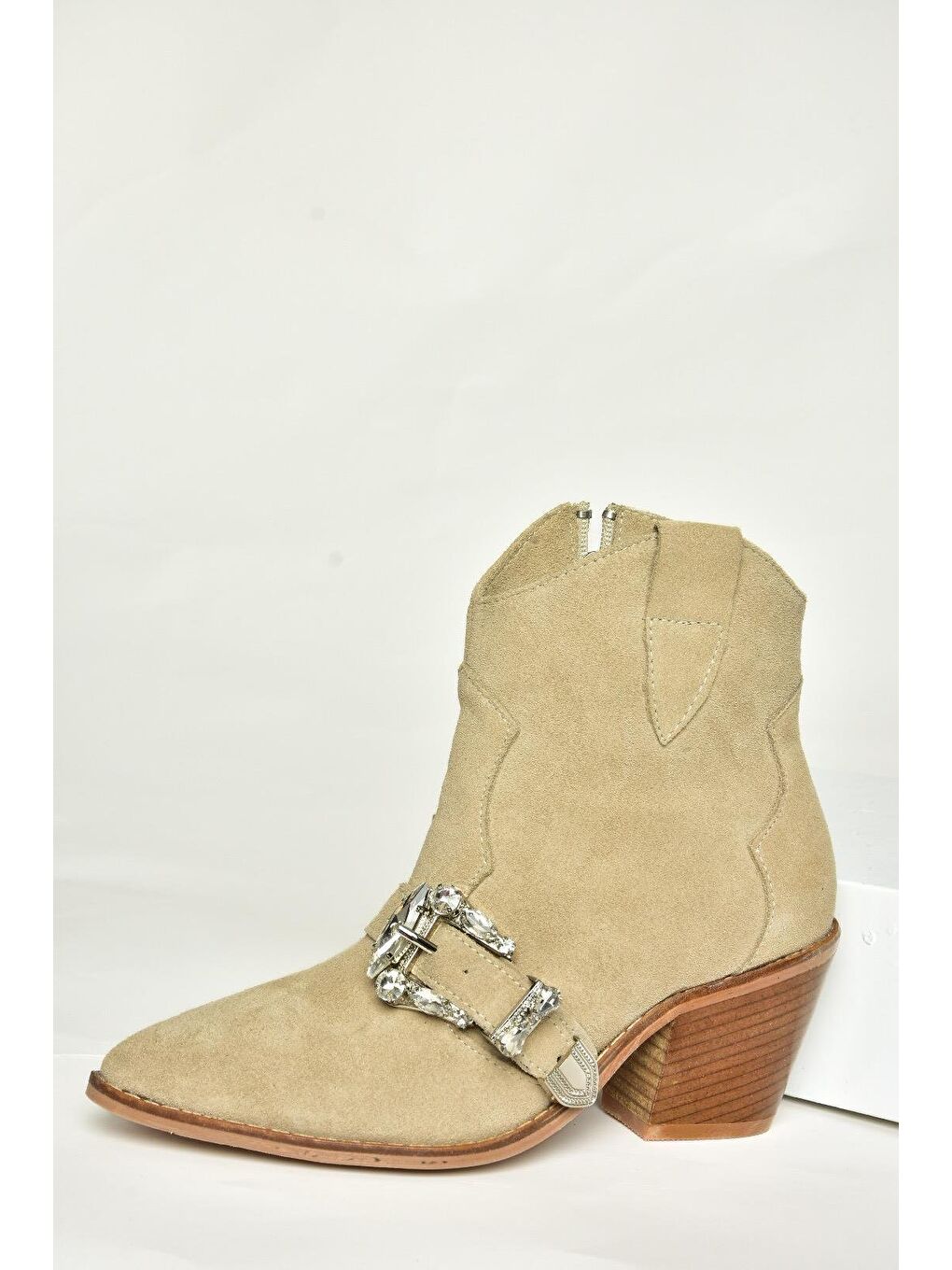 T3803950 Bej Kadın Bot-5