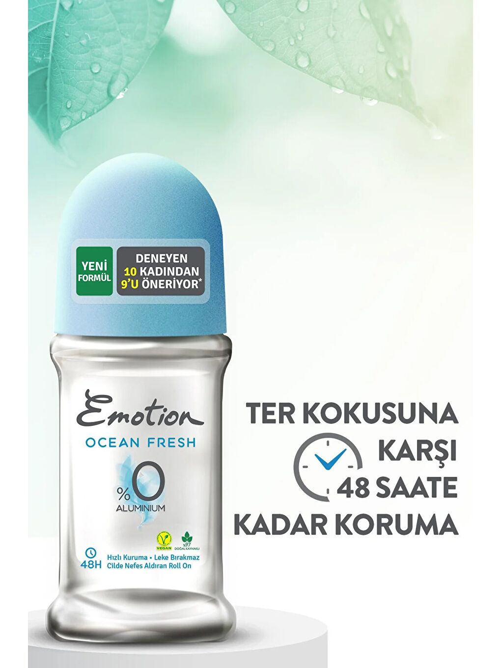 Emotion Ocean Fresh Roll On 3x50ml - 3