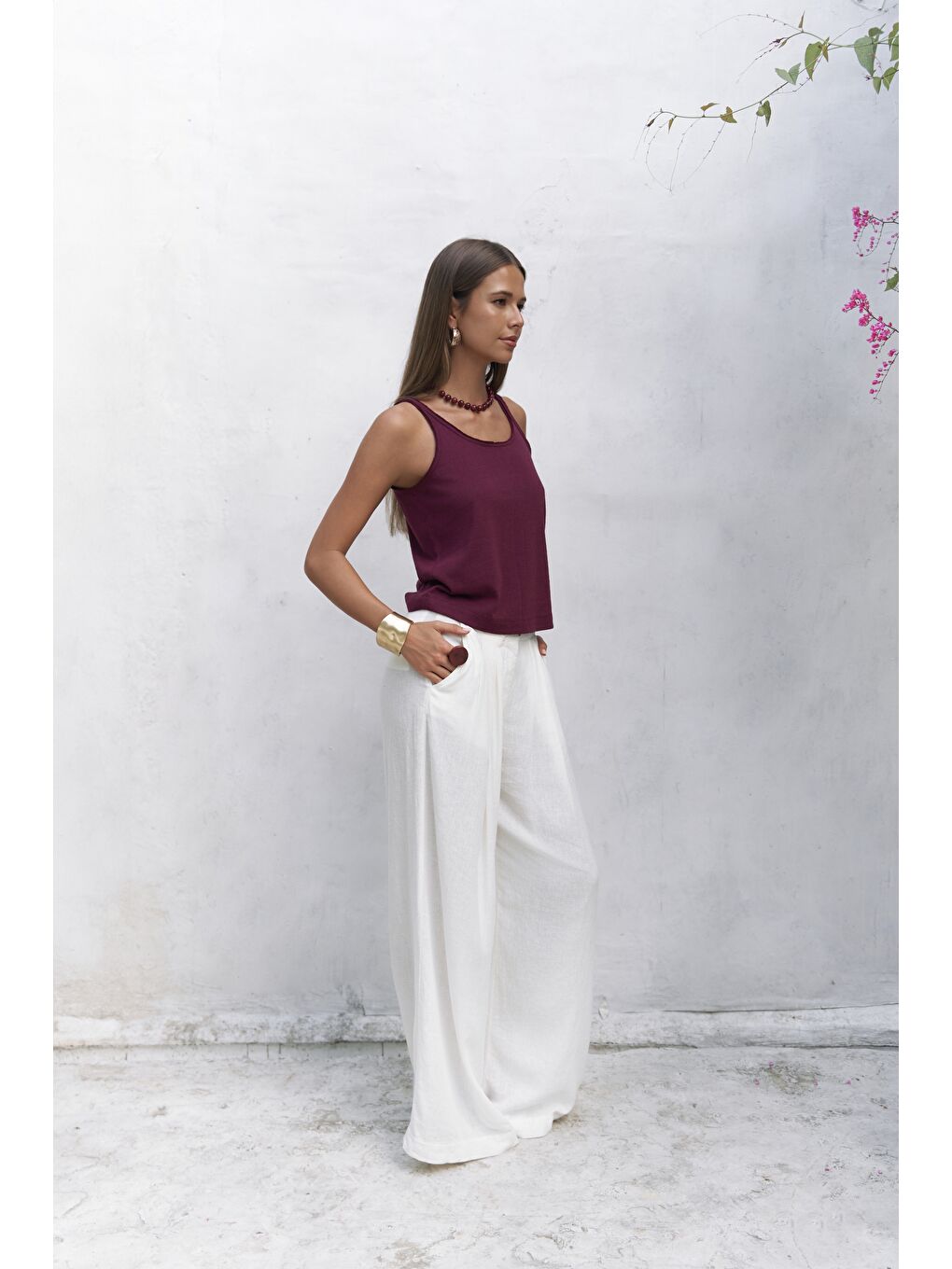 Salnor Basic Bordo Crop-1